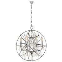 Подвесная люстра Loft it Foucaults orb crystal LOFT1896/6