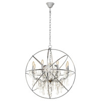 Подвесная люстра Loft it Foucaults orb crystal LOFT1896/8