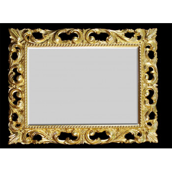 Рама для зеркала  RS-З.005 Поталь золотая глянцевая