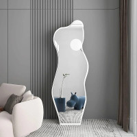 Напольное зеркало неправильной формы на ноге Моника 2