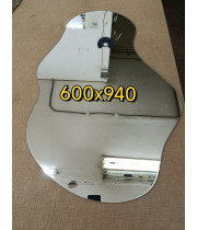 Настенное зеркало волнистой формы 60х94 см Р2602