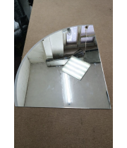 Зеркало-парус с пескоструйной полосой 60х80 см Р2611