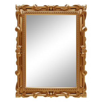 Зеркало настенное в золотой раме «Лива» Золото