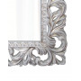 Зеркало настенное в белой раме «Анника» Белый/золотая патина