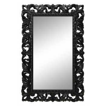Зеркало настенное в чёрной раме «Анника» Чёрный глянец