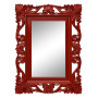 Зеркало настенное в красной раме «Дэгни» Красное