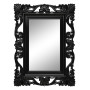 Зеркало настенное в чёрной раме «Дэгни» Чёрный глянец
