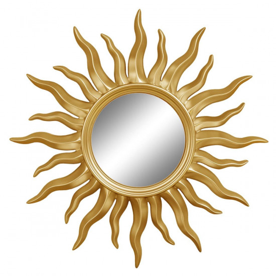 Зеркало солнце «Руна» лучи цвета Золото королевское