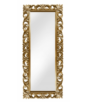 Зеркало напольное и настенное большое в полный рост в золотой раме «Вегард» Золото/патина