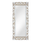 Зеркало напольное и настенное большое в полный рост в раме «Вегард» Слоновая кость/патина/золото
