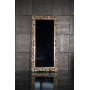 Зеркало напольное и настенное большое в полный рост в золотой раме «Фрея» Бордо/золото/поталь