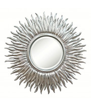 Зеркало серебряное в виде солнца «Джейн» Серебро