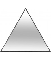 Треугольное зеркало в чёрной раме M022