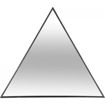 Треугольное зеркало в чёрной раме M022