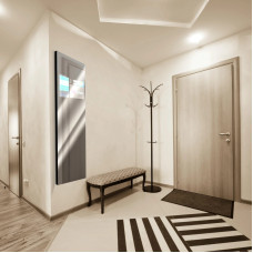 Смарт-зеркало в полный рост со встроенным экраном для отеля, для примерочной, для прихожей, для холла BG004