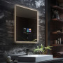 Умное Smart зеркало с подсветкой и сенсорным экраном с Android OS SM001-8 600х800 мм