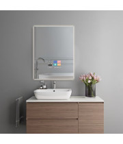 Умное Smart зеркало с подсветкой и сенсорным экраном с Android OS SM001-9 700х900 мм