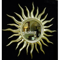 Зеркало солнце Rimini Серебро-Шампань
