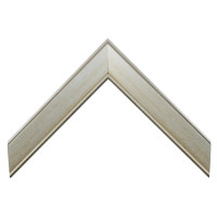 Пластиковый багет Серебро 992-1041