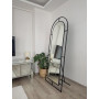 Зеркало-арка напольное большое в полный рост с опорой на подставку в раме Аркона-5