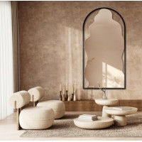 Зеркало неправильной формы в раме в форме арки F209