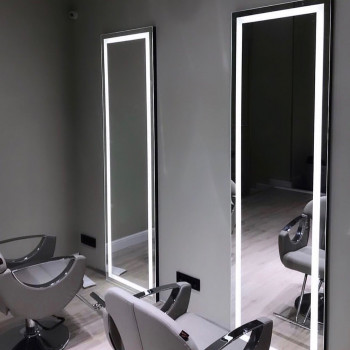 Зеркало для парикмахерской с подсветкой Визаж-2