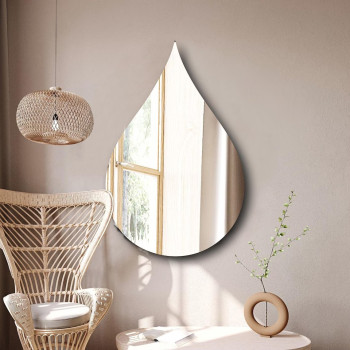 Зеркало в форме капли без рамы и без подсветки K085