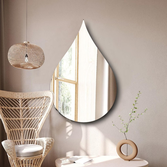 Зеркало в форме капли без рамы и без подсветки K085