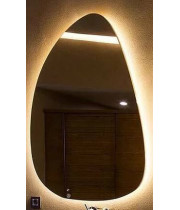 Зеркало Капля с задней подсветкой Модель 3