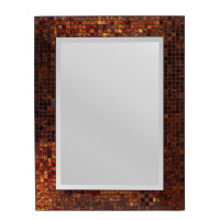 Зеркало настенное в раме из мозаики Ингрид 002