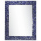 Прямоугольное зеркало в раме из стеклянной мозаики Ирэн 001