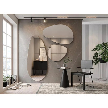 Зеркальная композиция из трёх асимметричных зеркал Фалькон