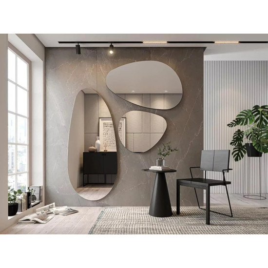 Зеркальная композиция из трёх асимметричных зеркал Фалькон