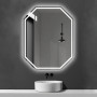 Восьмиугольное зеркало с LED подсветкой Джустер 2