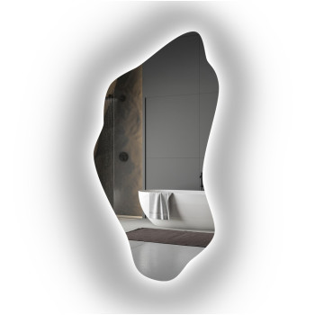 Зеркало неправильной формы с подсветкой Органика-11