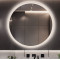 Круглое настенное зеркало со светодиодной LED-подсветкой Доретта