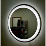 Круглое настенное зеркало со светодиодной LED-подсветкой Марстон