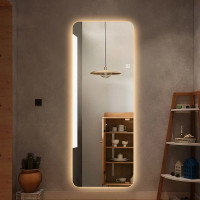 Зеркало большое напольное и настенное в полный рост с LED подсветкой Эприл