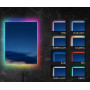 Зеркало с разноцветной RGB подсветкой Ауреа