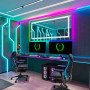 Зеркало с RGB подсветкой Декор 06