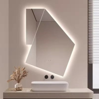 Зеркало с подсветкой креативной формы MM003