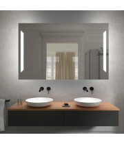 Настенное зеркало с боковой LED-подсветкой Нота 003