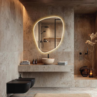 Зеркало с подсветкой неправильной формы Палермо 005