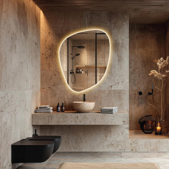 Зеркало с подсветкой неправильной формы Палермо 005