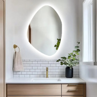 Зеркало с подсветкой неправильной формы Палермо 007