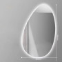 Зеркало-капля с задней фоновой светодиодной LED-подсветкой Верано-2