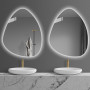 Зеркало-капля со светодиодной LED-подсветкой Верано-3