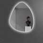 Зеркало-капля со светодиодной LED-подсветкой Верано-3
