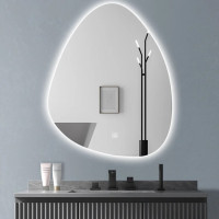 Зеркало-капля со светодиодной LED-подсветкой Верано-3