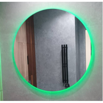 Круглое зеркало с задней RGB эмбилайт подсветкой D12
